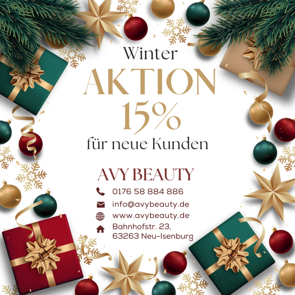 **"Avy Beauty begrüßt euch zum Isenburger Wintermarkt!"**