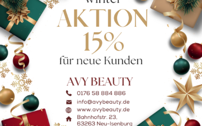 Avy Beauty begrüßt euch zum Isenburger Wintermarkt!